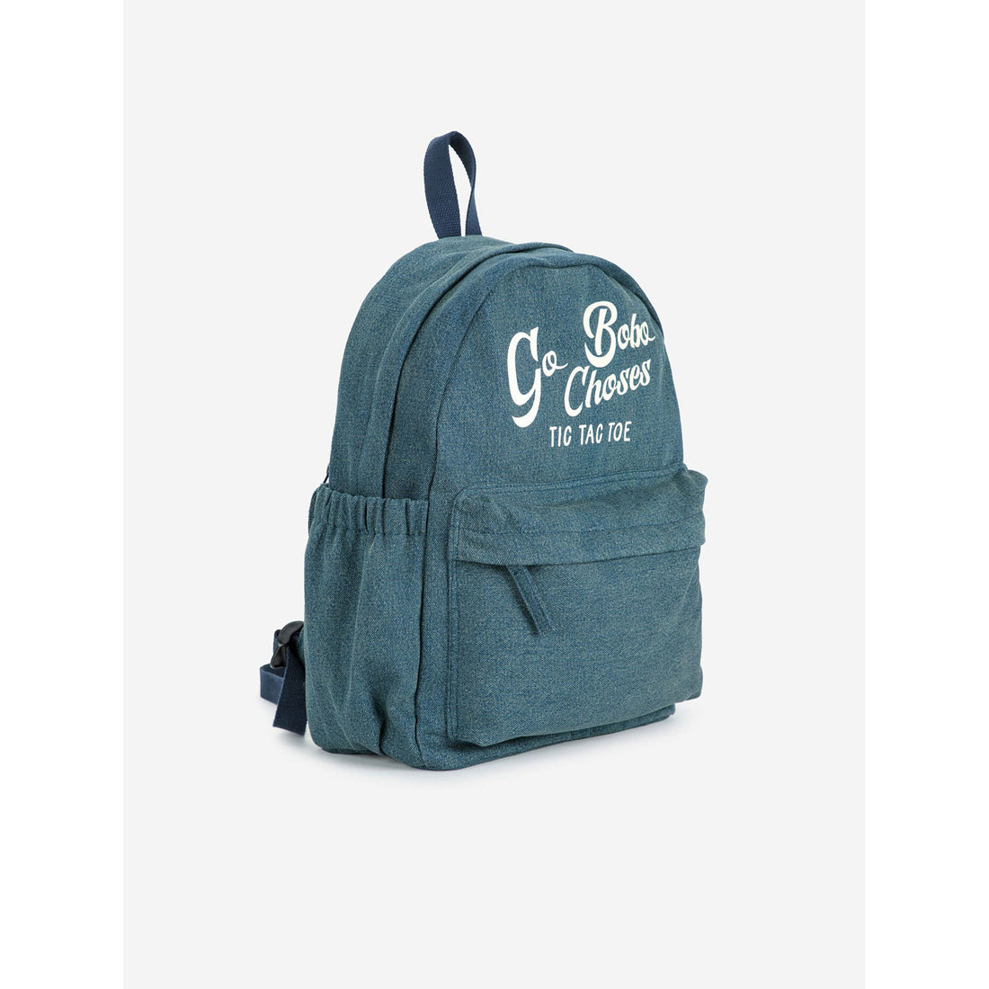 Bobo Choses Blue Go Bobo Denim School Bag