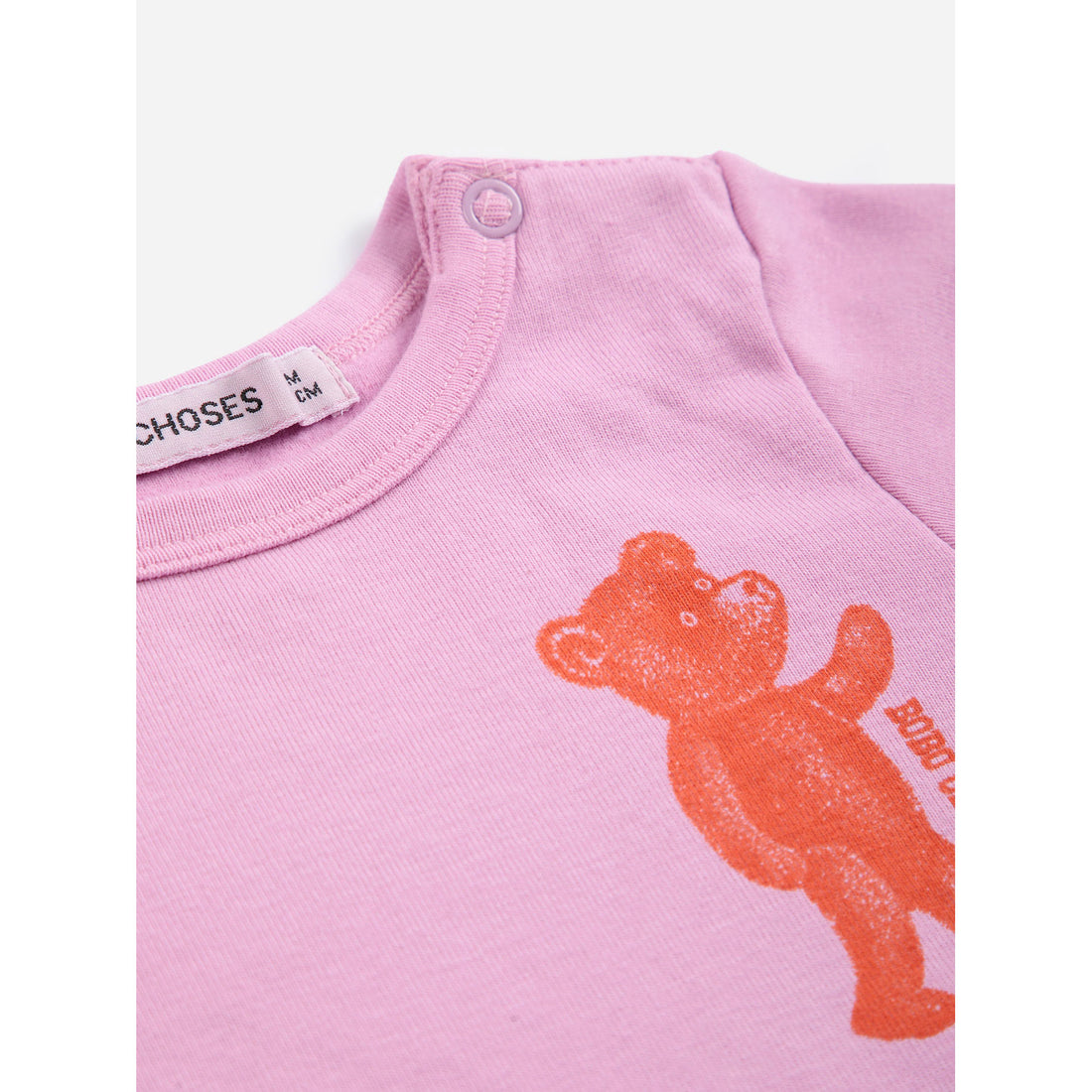 Bobo Choses Pink Soft Paw Monster Bodysuit