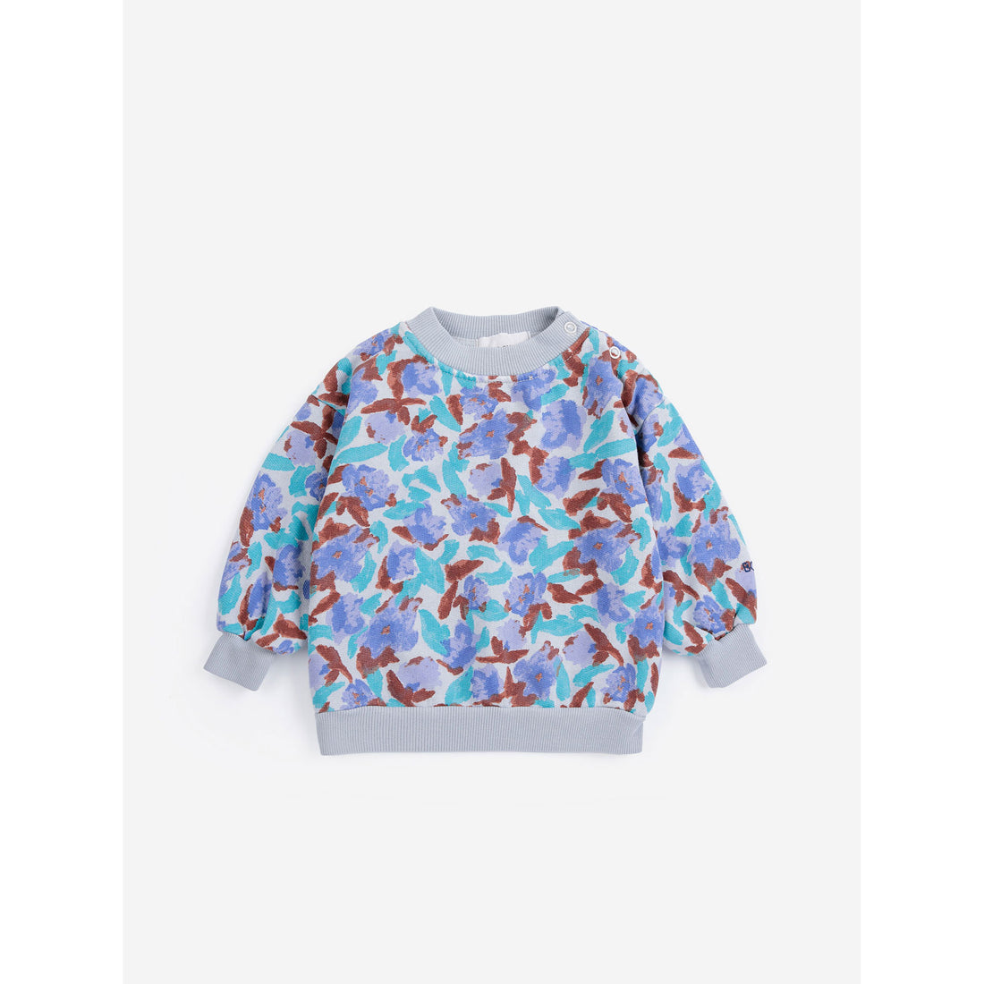 Bobo Choses Off-White Watercolor Baby Sweatshirt