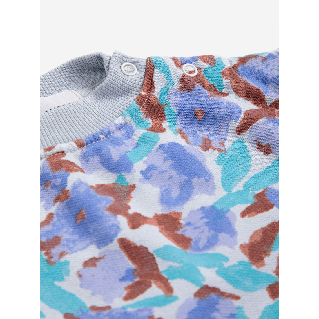 Bobo Choses Off-White Watercolor Baby Sweatshirt