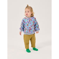 Bobo Choses Off-White Watercolor Baby Sweatshirt