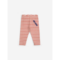 Bobo Choses Off-White Bobo Choses Pop Stripes Baby Leggings