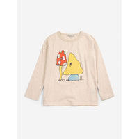 Bobo Choses Beige Mush Monster Duo T-Shirt