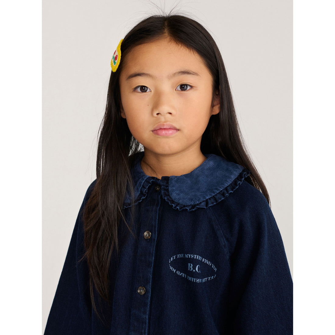 Bobo Choses Midnight Blue Mystery Bc Denim Blouse