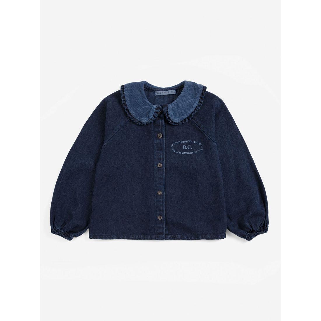 Bobo Choses Midnight Blue Mystery Bc Denim Blouse