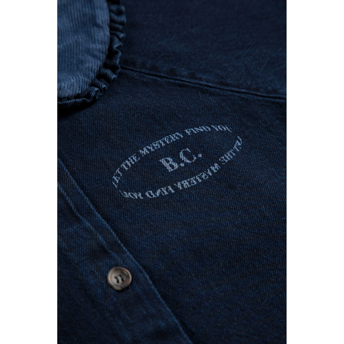 Bobo Choses Midnight Blue Mystery Bc Denim Blouse