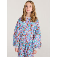 Bobo Choses Lavender Watercolor Sweatshirt