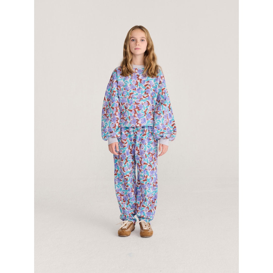 Bobo Choses Lavender Watercolor Sweatshirt