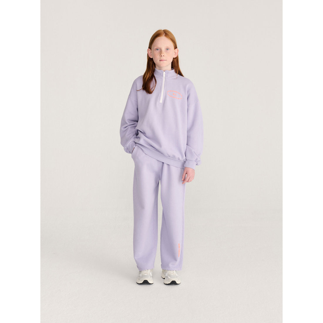 Bobo Choses Lavender Mystery Bc Half Zipped Sweatshirt