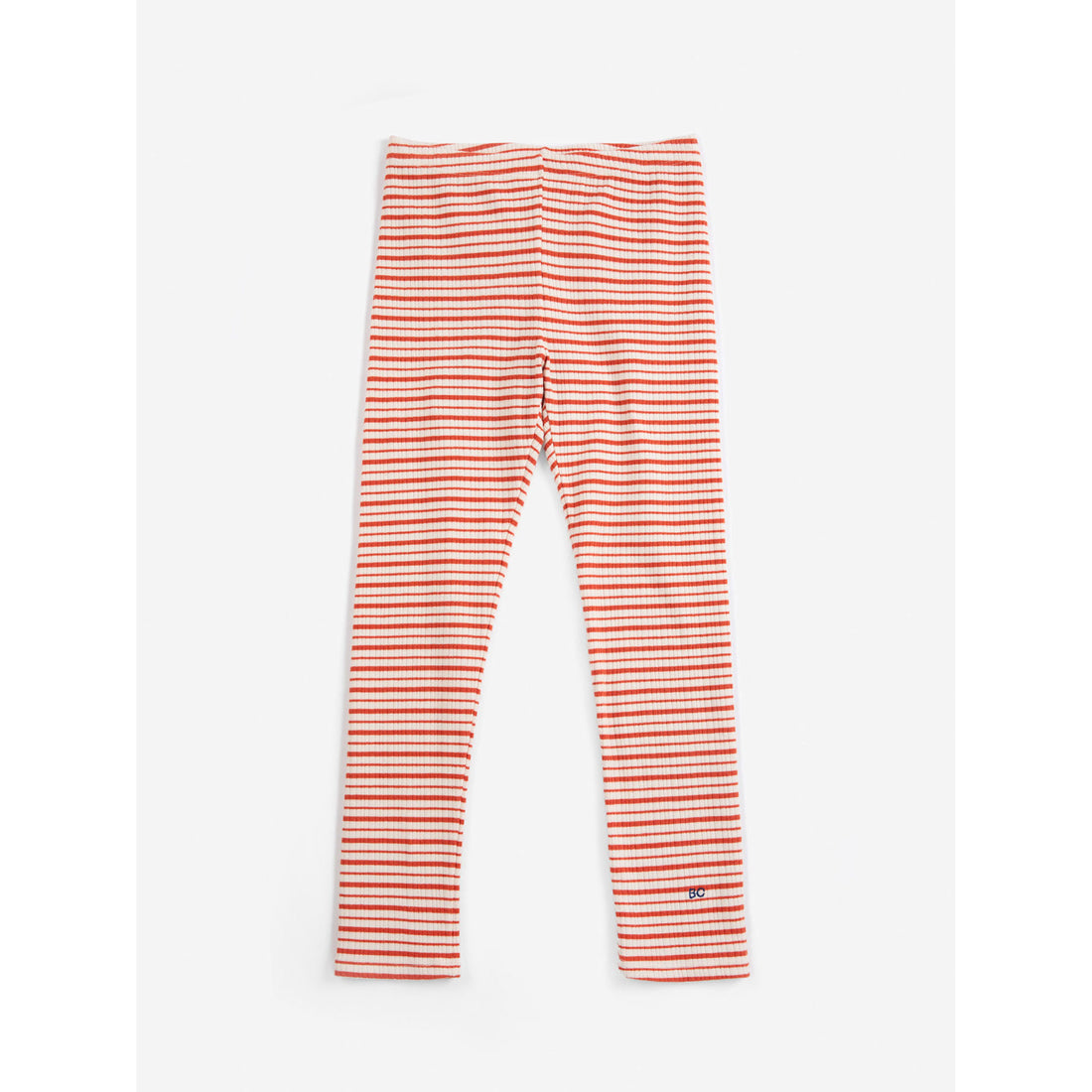 Bobo Choses Off-White Bc Red Stripes Leggings