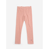 Bobo Choses Off-White Bc Red Stripes Leggings