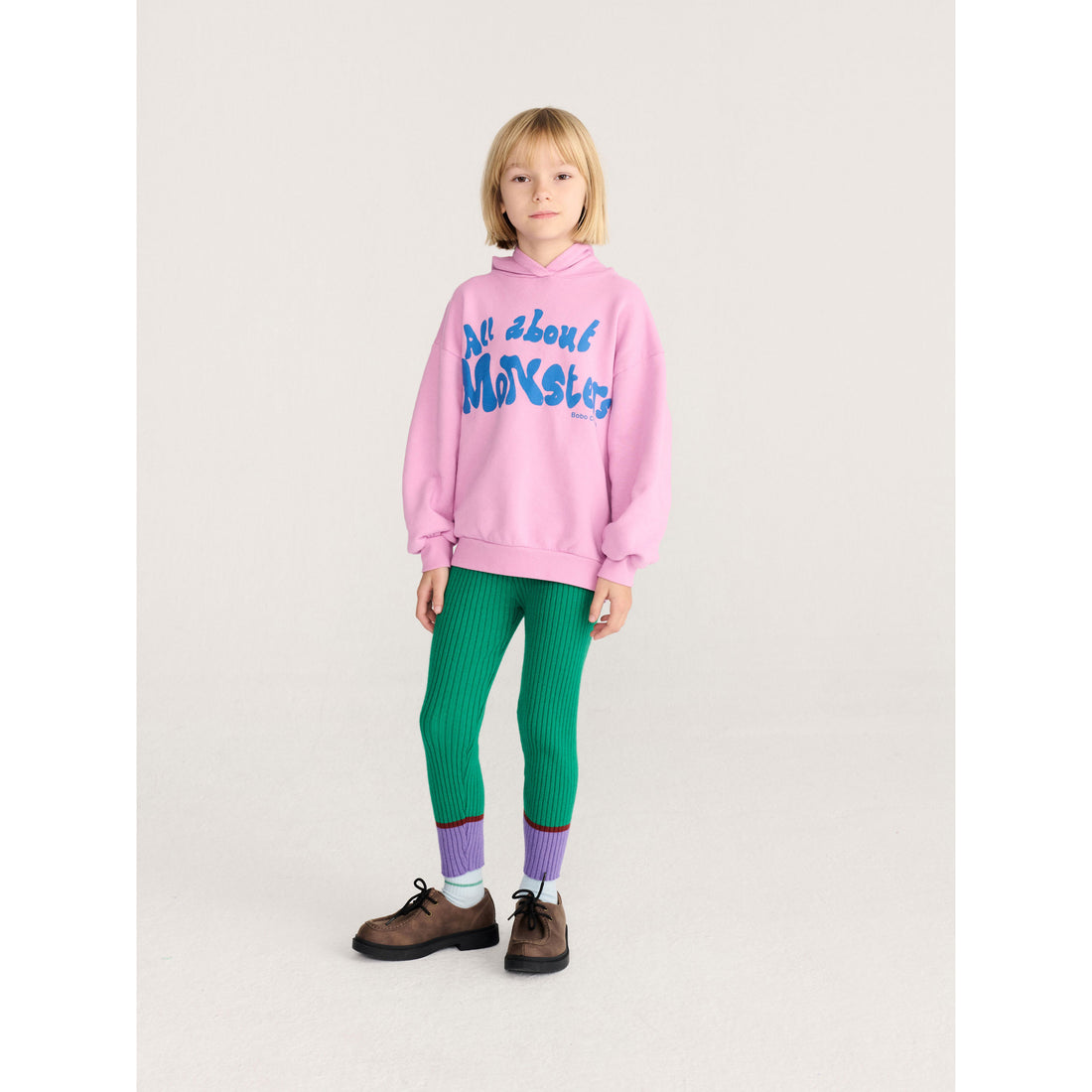 Bobo Choses Light Green Bc Knitted Leggings