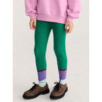 Bobo Choses Light Green Bc Knitted Leggings