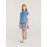 Bobo Choses Lavender Watercolor All Over Skirt