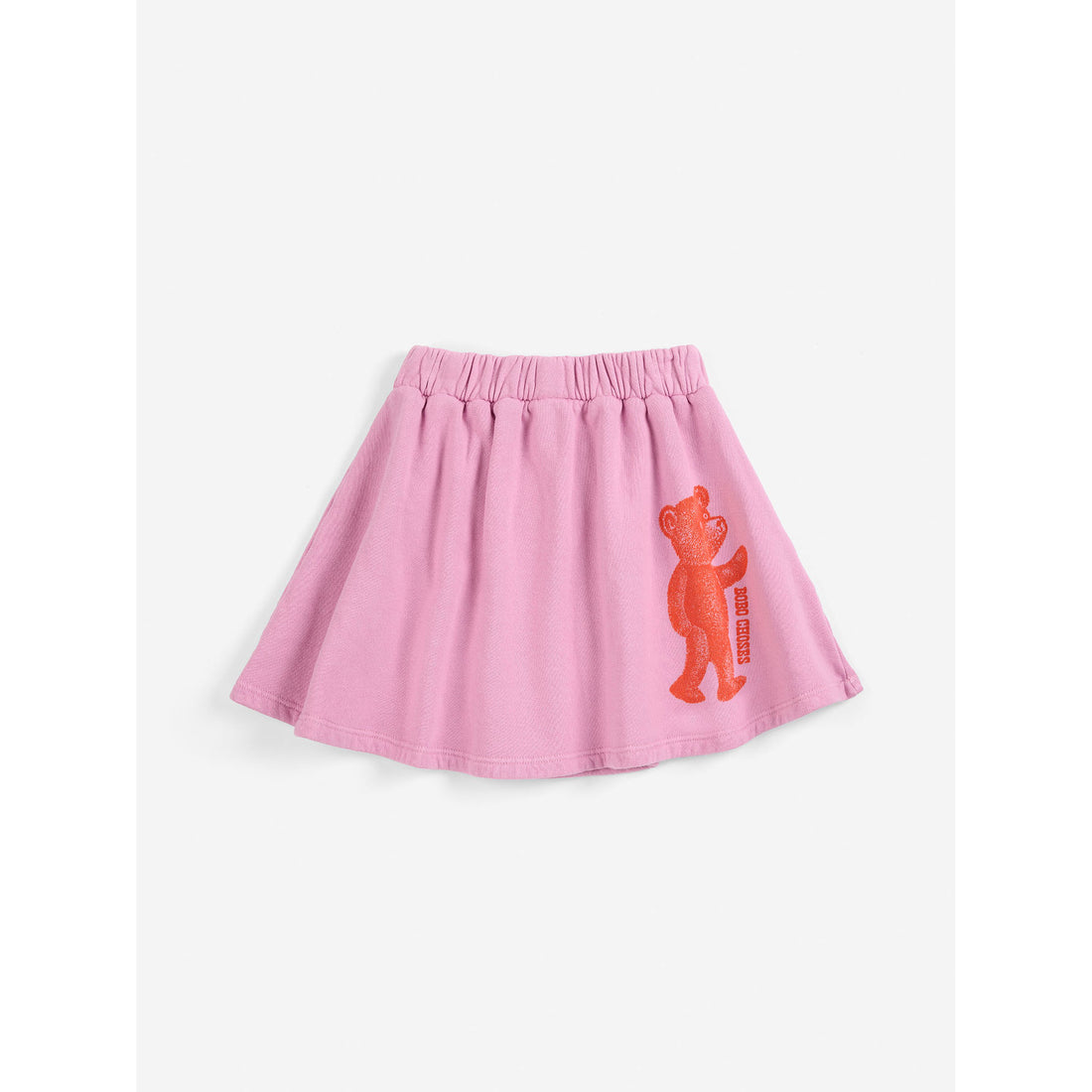 Bobo Choses Pink Soft Paw Monster Fleece Skirt