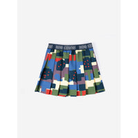 Bobo Choses Multicolor Paint Forest Pleated Skirt