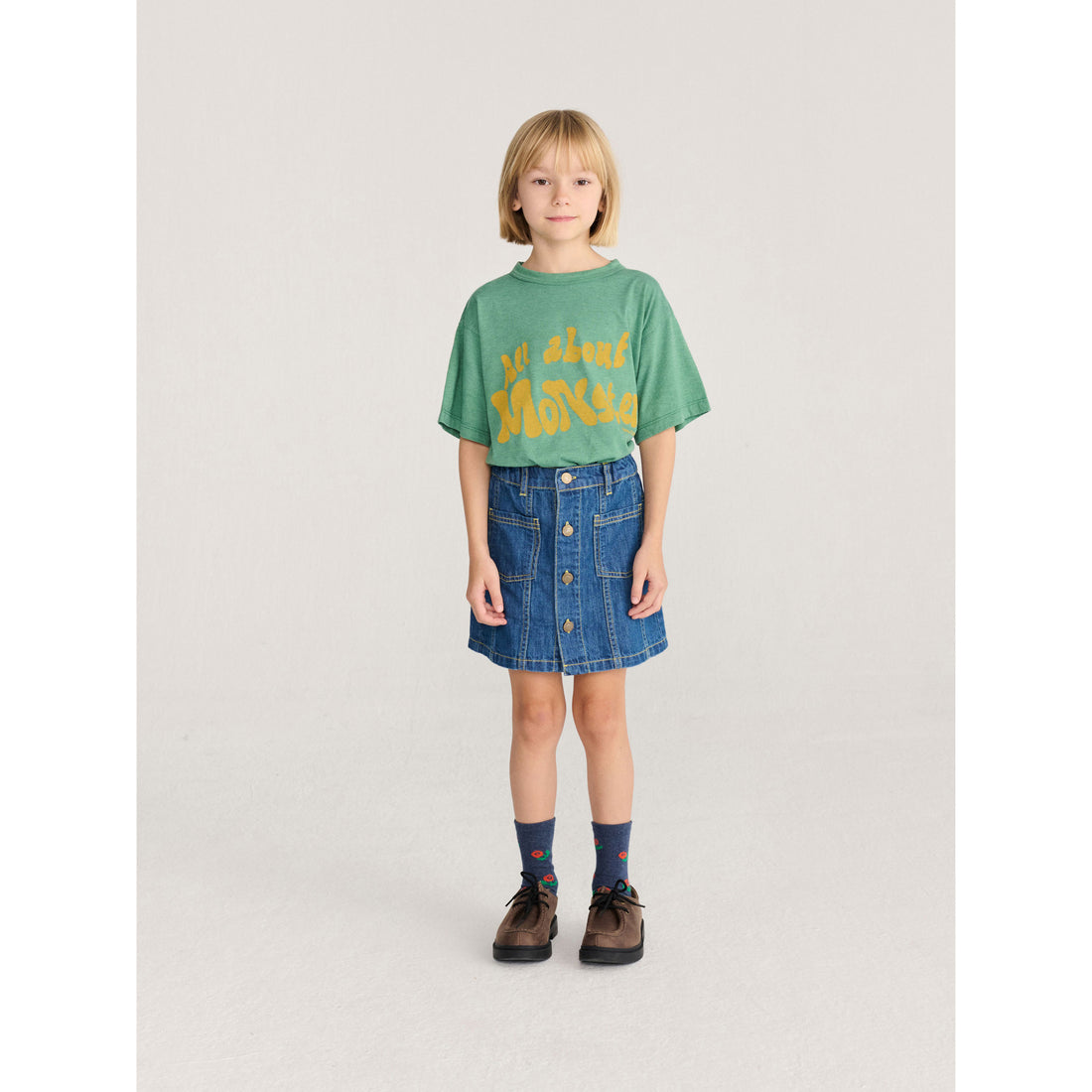 Bobo Choses Midnight Blue Booo Bo Choses Skirt