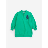 Bobo Choses Green Soft Paw Monster Dress