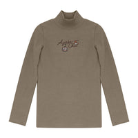 Calla Lili  Taupe Apres Chic Mockneck