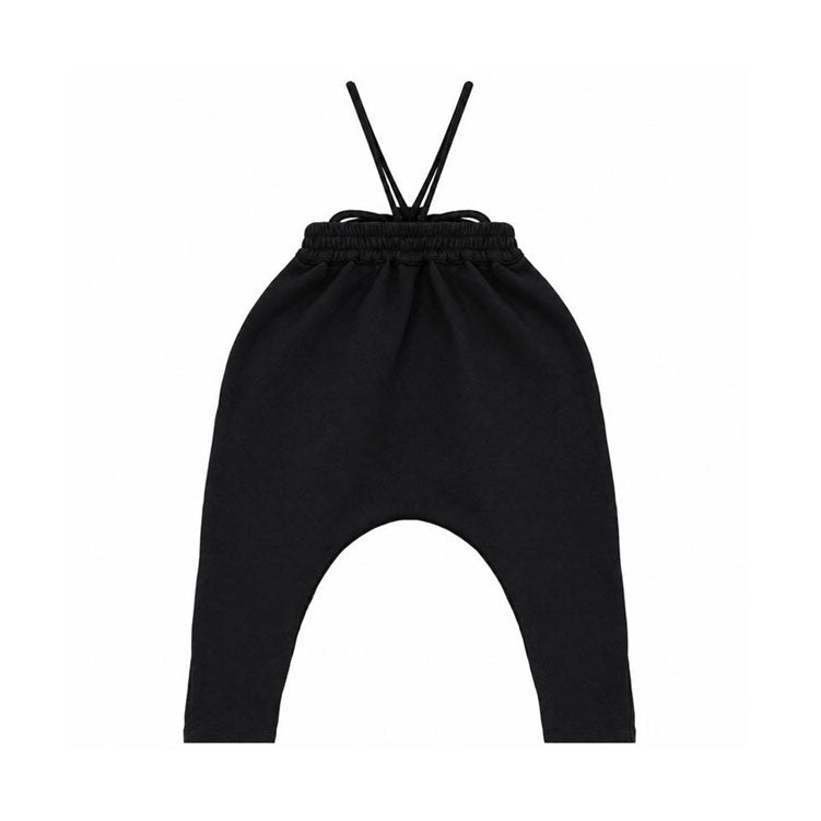 Calla Lili  Black Sweat Romper