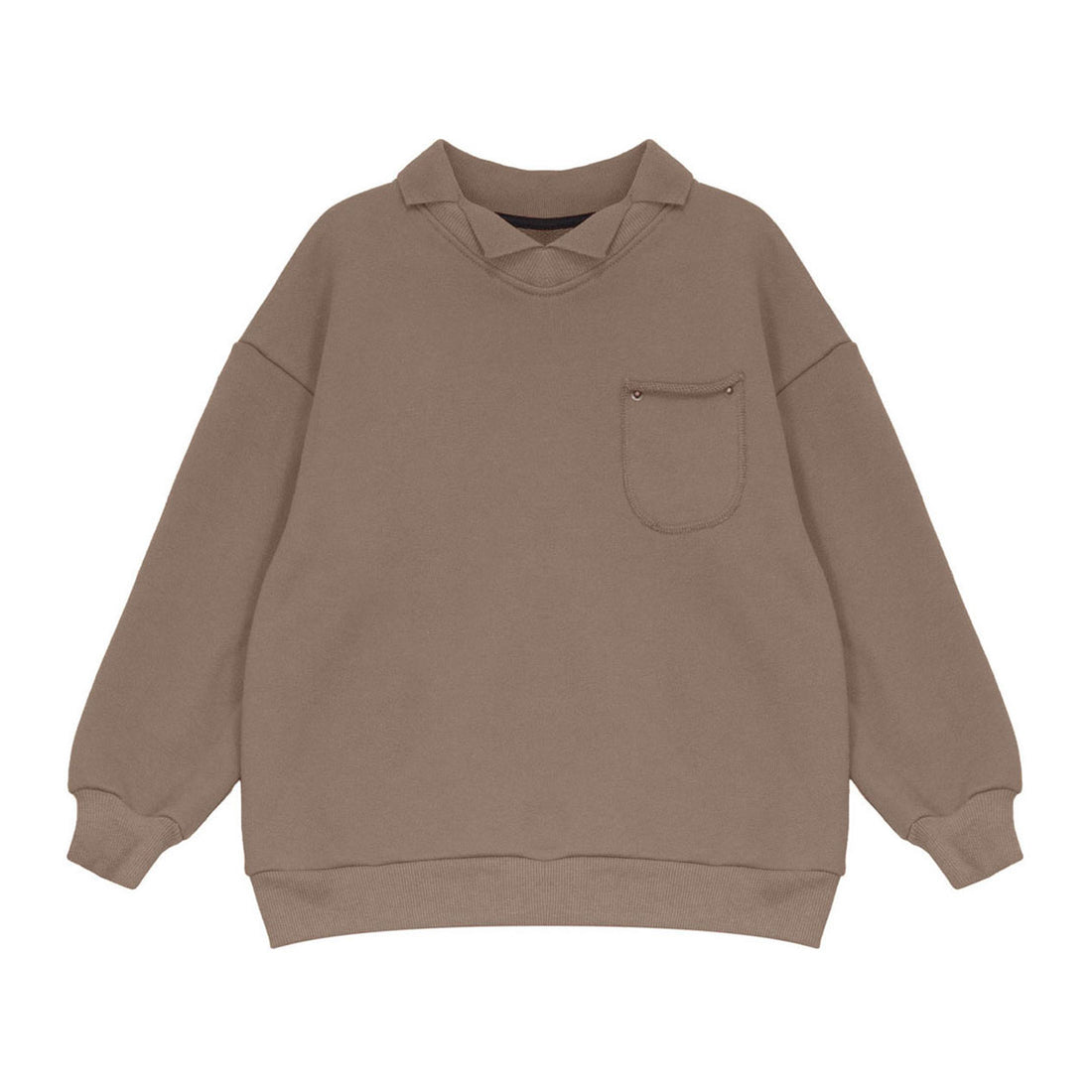 Calla Lili  Taupe Sweatshirt