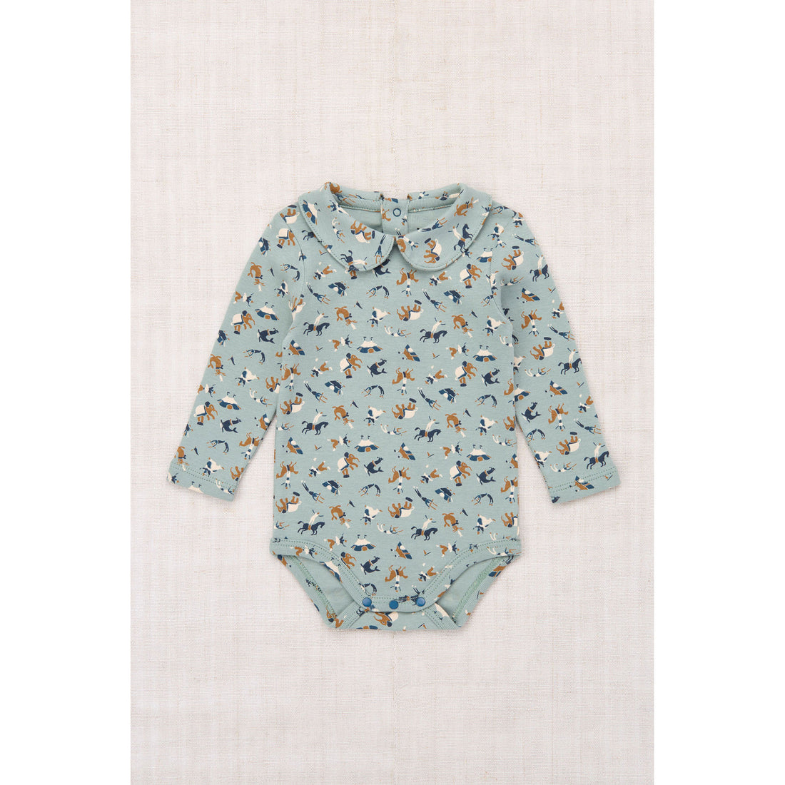 Misha and Puff Onsen Circus Baby Petit Collar Onesie