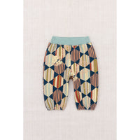 Misha and Puff Marine Blue Tessellation Baby Gymclass Jogger