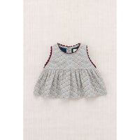 Misha and Puff Marine Blue Celebration Baby Hana Top