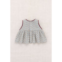 Misha and Puff Marine Blue Celebration Baby Hana Top