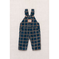 Misha and Puff Marine Blue Portico Baby Corduroy Carpenter Overall