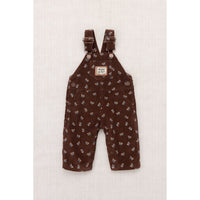 Misha and Puff Dark Roast Mariposa Baby Corduroy Carpenter Overall