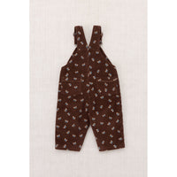 Misha and Puff Dark Roast Mariposa Baby Corduroy Carpenter Overall