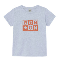 Bonton Heather Grey Logo Tubo Tee