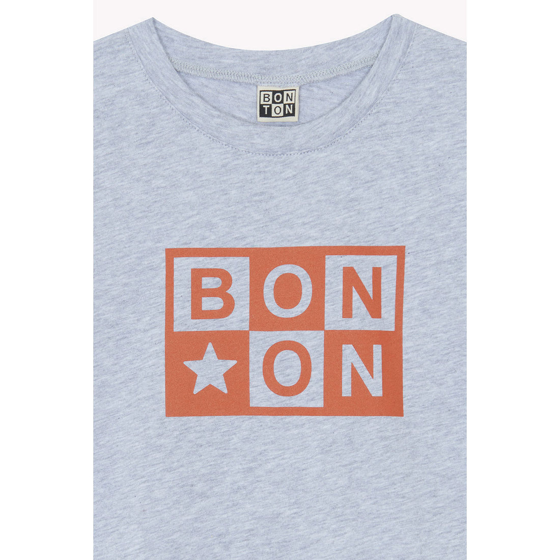 Bonton Heather Grey Logo Tubo Tee