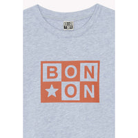Bonton Heather Grey Logo Tubo Tee