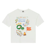 Bonton White Summer Camp Tee