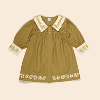 Apolina Dried Moss Bette Dress