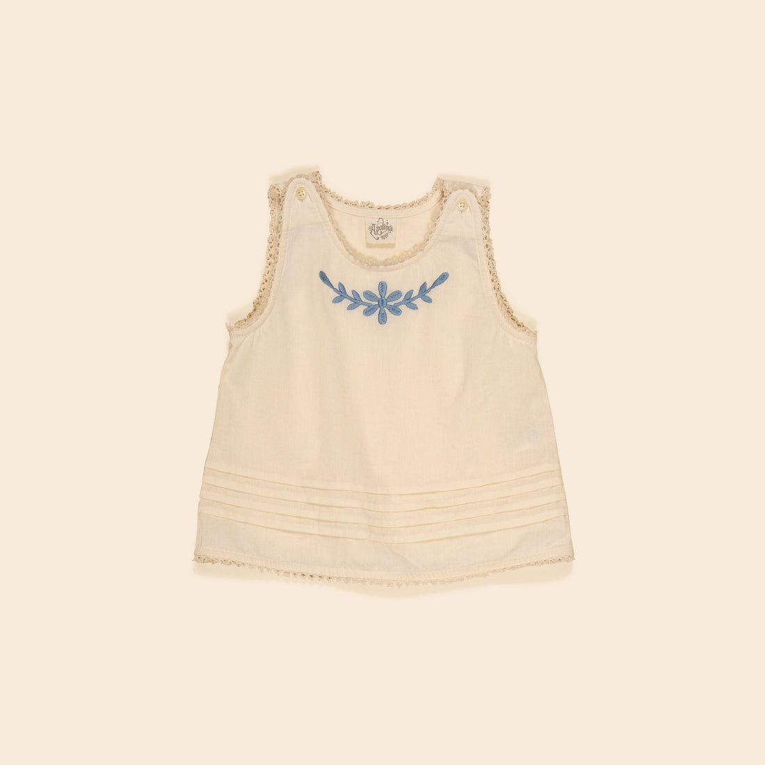 Apolina Cream Baby Clara Blouse