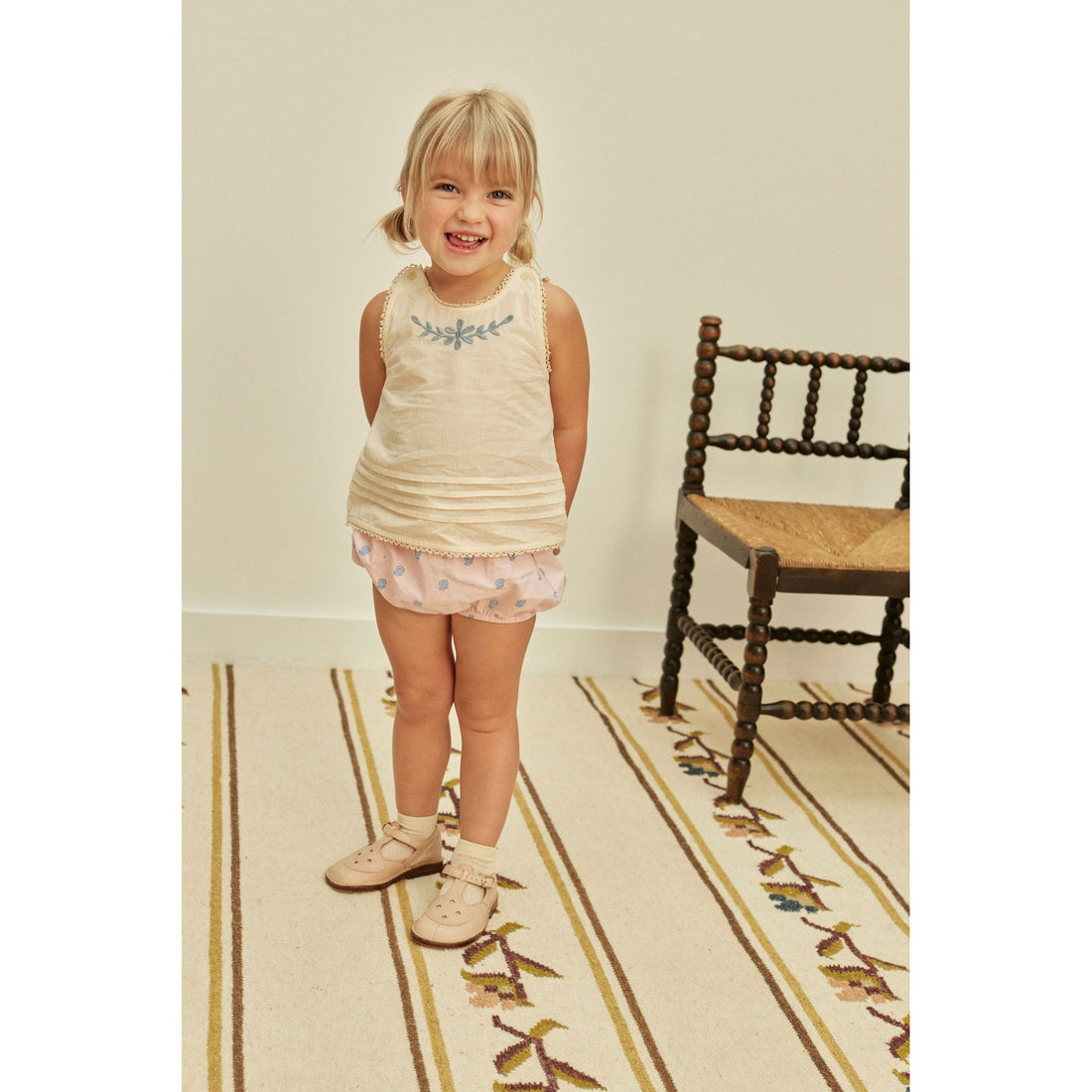 Apolina Cream Baby Clara Blouse