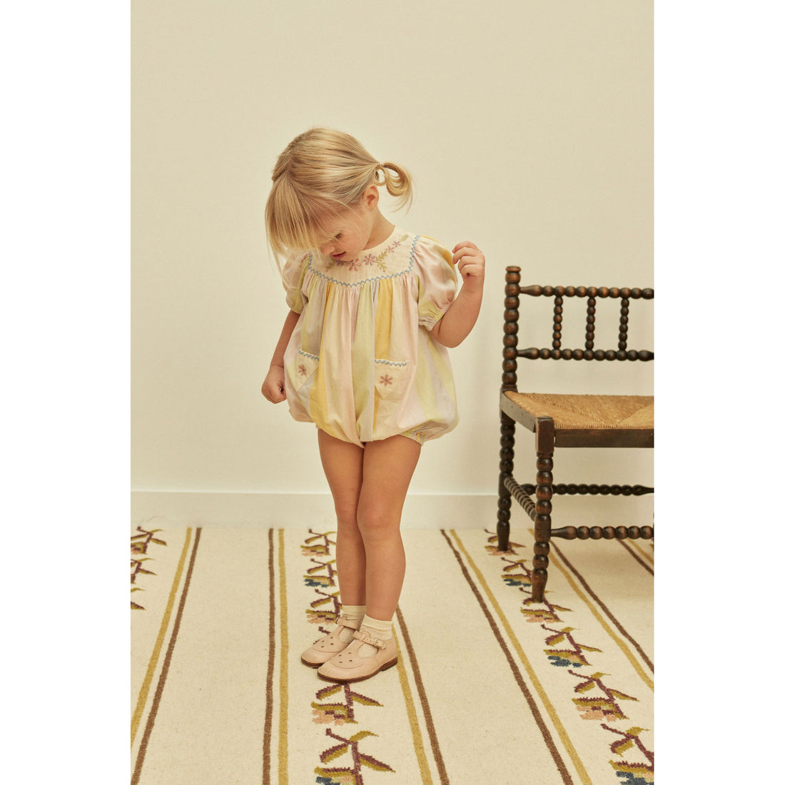 Apolina Painters Stripe Baby Kiki Bubble