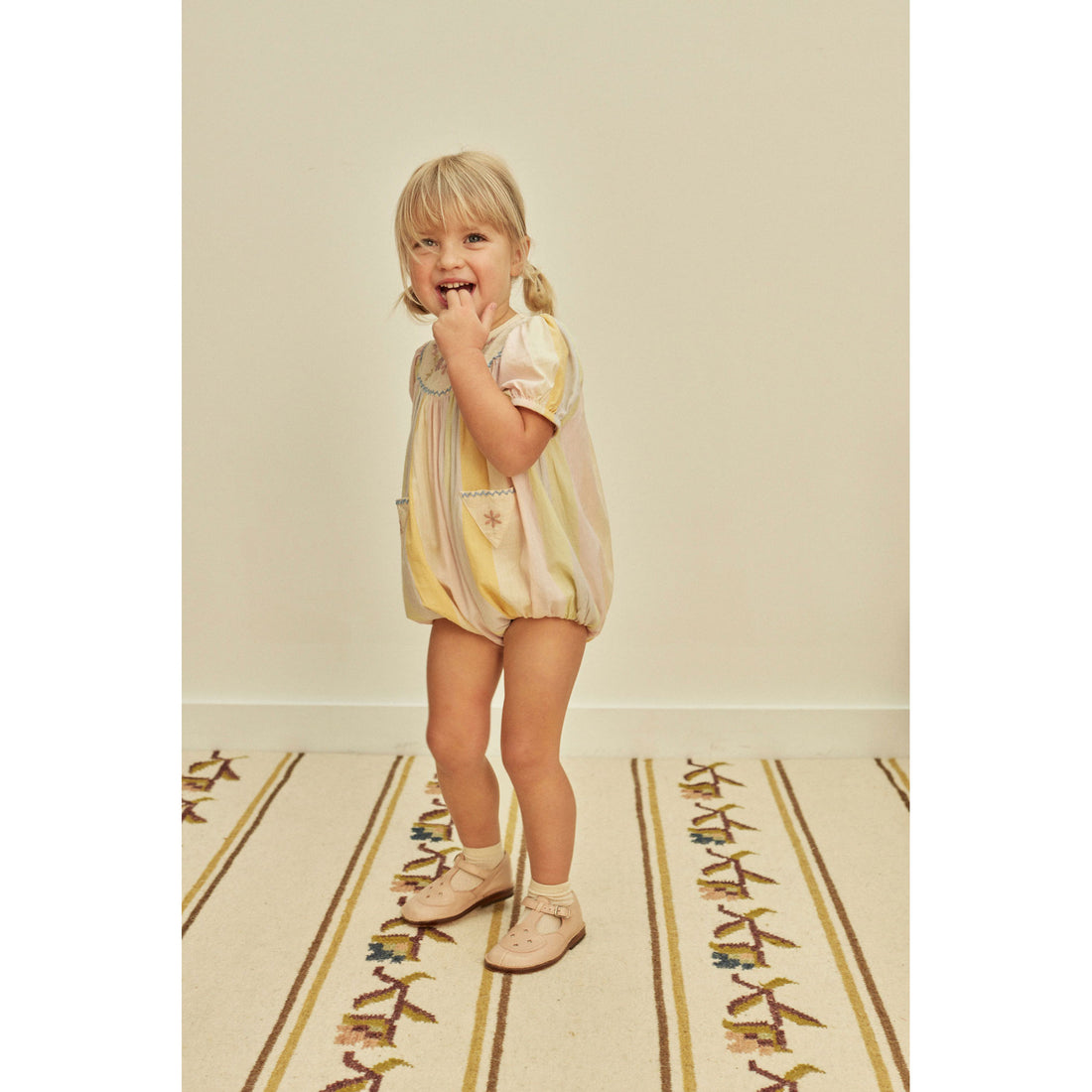 Apolina Painters Stripe Baby Kiki Bubble