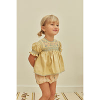 Apolina Blush Baby Lula Embroidered Bloomer