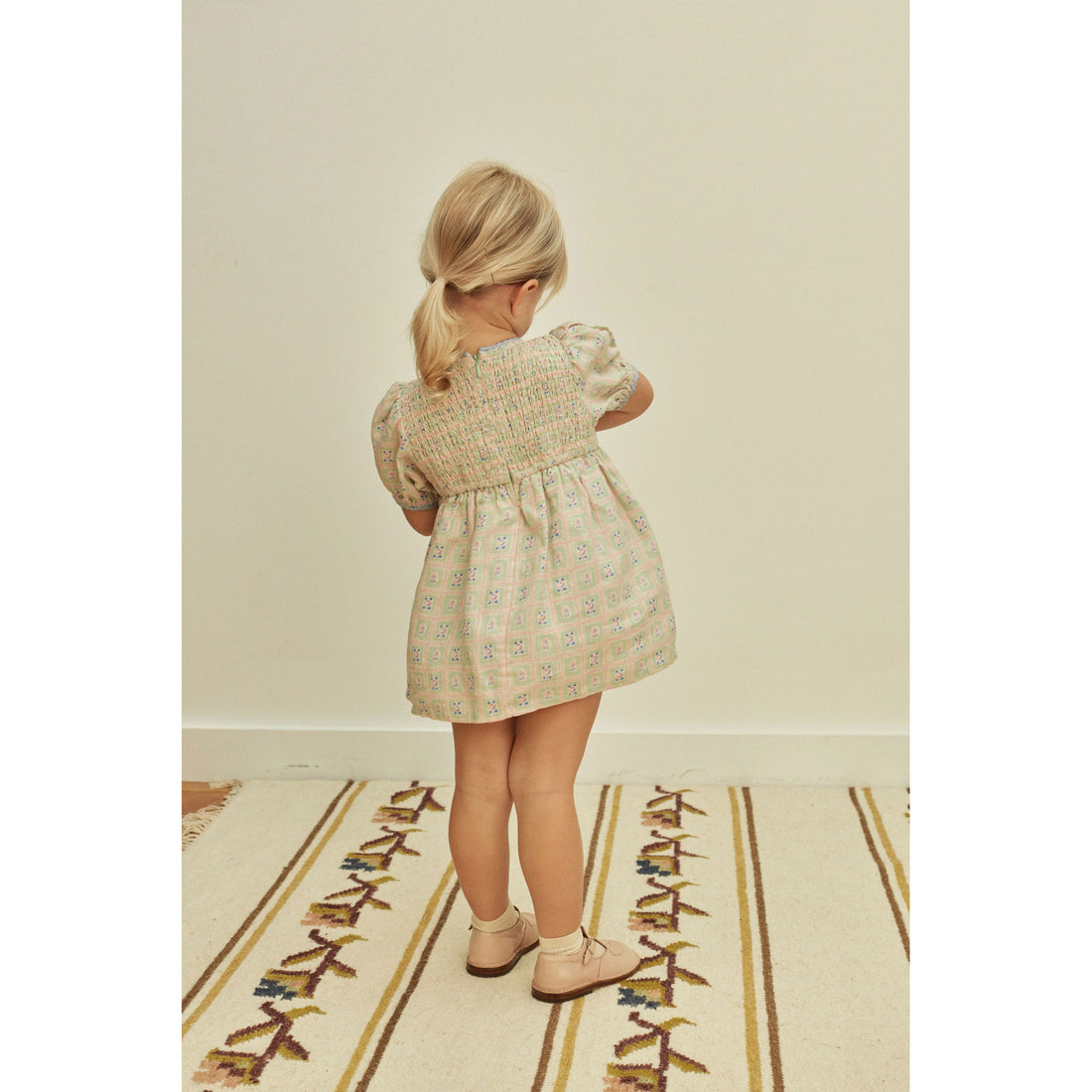 Apolina Rosepanel Mint Baby Noemie Dress