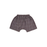 Bene Bene Charcoal Check Billie Baby Shorts