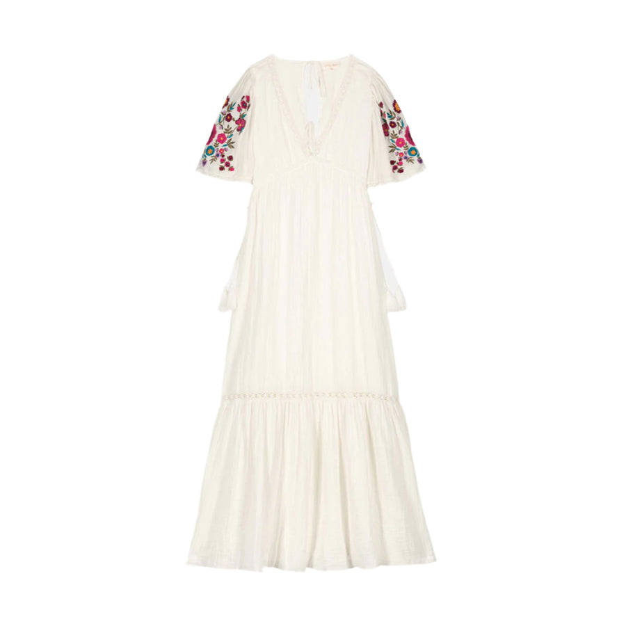 Louise Misha Cream Balina Women Dress