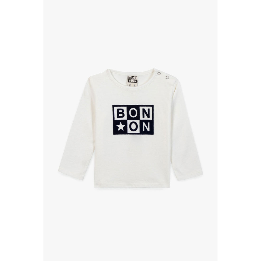 Bonton Ecru Taxi Logo Tee