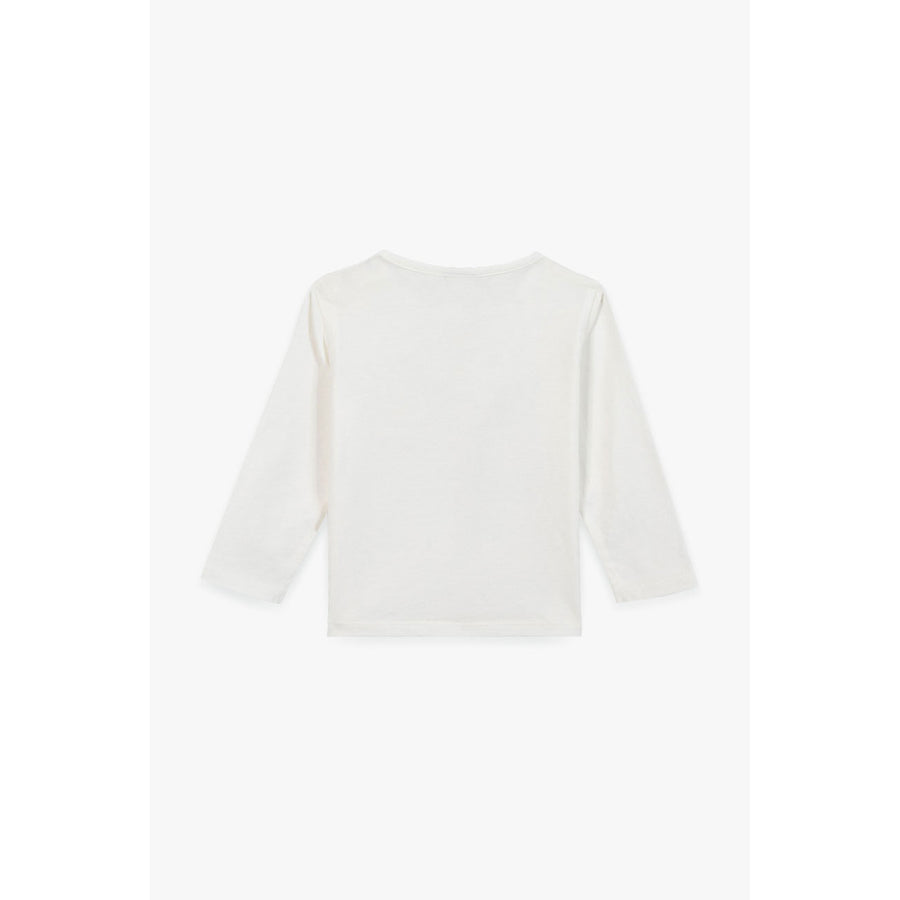 Bonton Ecru Taxi Logo Tee