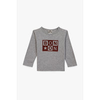 Bonton Grey Taxi Logo Tee