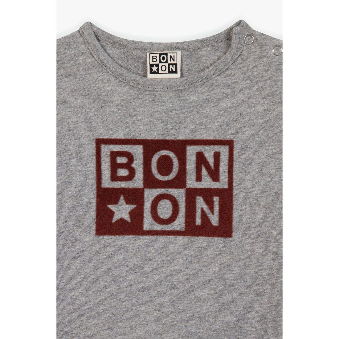 Bonton Grey Taxi Logo Tee