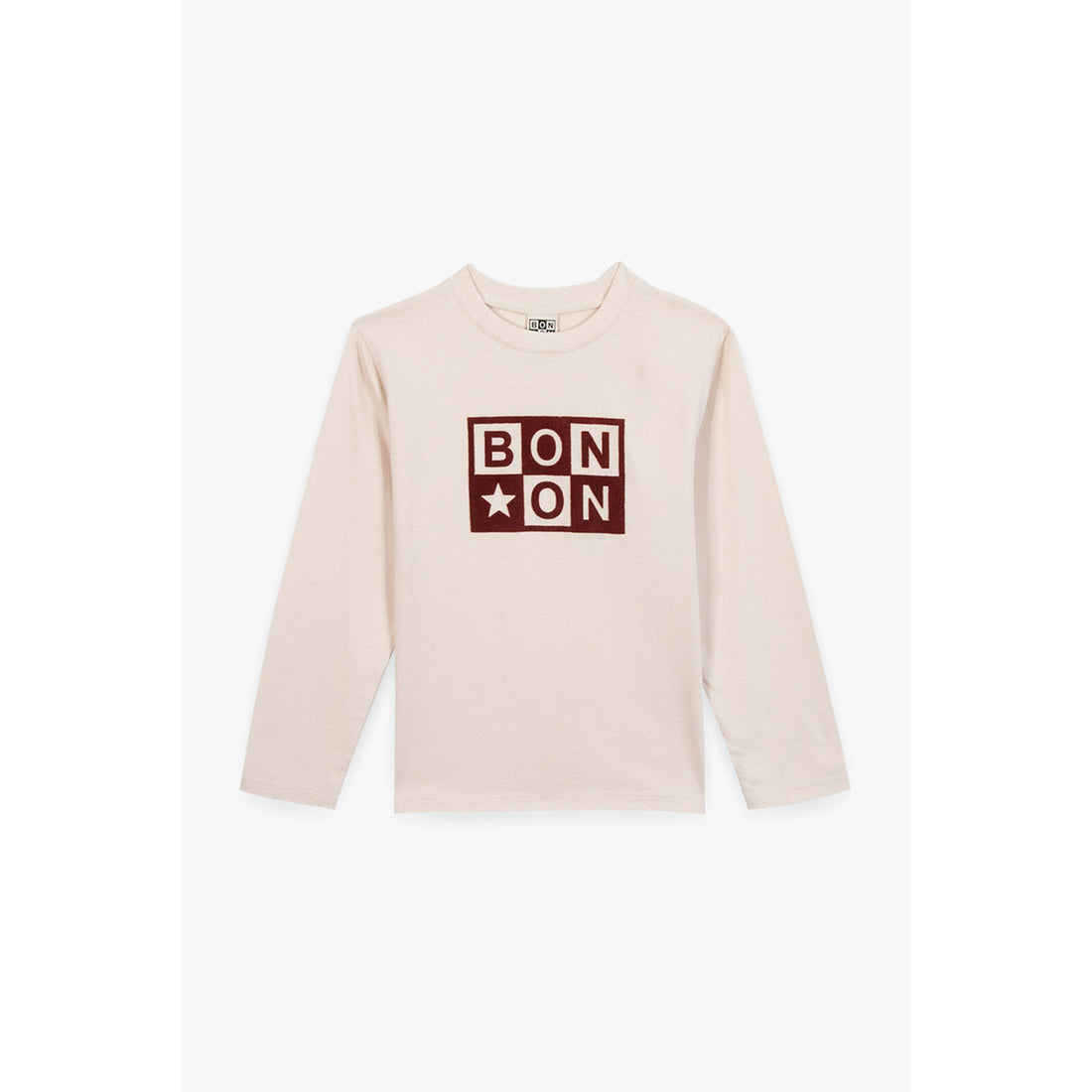 Bonton Ecru Taxo Logo Tee